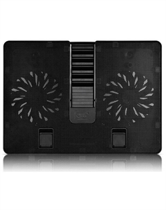Подставка для ноутбука с охлаждением Deepcool U PAL 15.6 390x280x28mm 26dB 1xUSB3.0 765g Black"