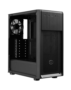 Корпус ATX Elite 500 E500-KNNN-S00 черный, без БП, 2*USB 3.2, audio Cooler master