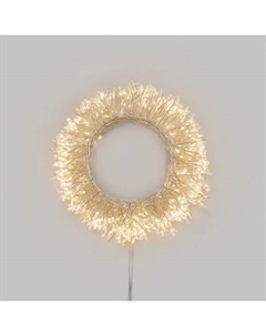 Электрогирлянда уличная 6 м 600 ламп цвет теплый белый 8 режимов работы Neon-night