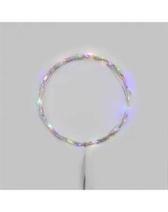 Электрогирлянда комнатная Роса 5 м 50 ламп цвет разноцветный 1 режим работы Neon-night