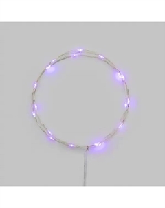 Электрогирлянда комнатная Роса 2 м 20 ламп цвет фиолетовый 1 режим работы Neon-night