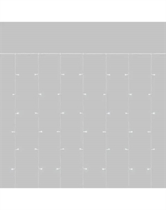 Электрогирлянда уличная Занавес 3x2 м 264 лампы цвет холодный белый Neon-night