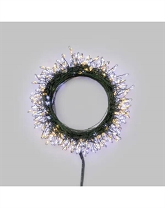 Электрогирлянда уличная Роса 20 м 400 ламп IP44 цвет теплый белый 8 режимов работы Neon-night