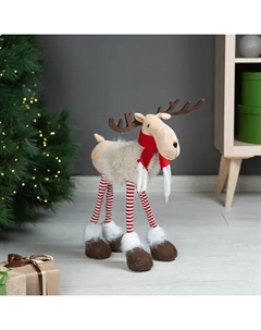 Фигура декоративная Олень 50 см зеленый Kreaforta