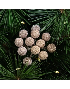 Ветка декоративная Ягоды 11 см блестящий Kreaforta