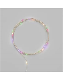 Электрогирлянда комнатная Роса 2 м 20 ламп цвет разноцветный 1 режим работы Neon-night