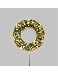 Электрогирлянда комнатная Роса 200 м 2000 ламп цвет теплый белый 8 режимов работы Neon-night