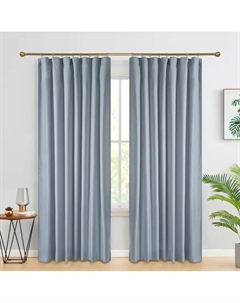 Штора на ленте Raspberry 200x280 см голубой Kreaforta