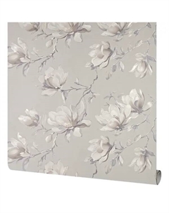 Обои флизелиновые Magnolia серые 1.06 м VS585106 Victoria stenova