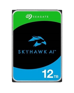 Жесткий диск SkyHawkAI ST12000VE003, 12ТБ, HDD, SATA III, 3.5" Seagate
