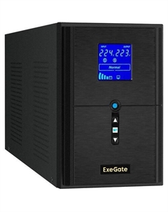 ИБП EXEGATE SineTower SN-2000.LCD.AVR.3SH.1C13.RJ.USB, 2000ВA Exegate