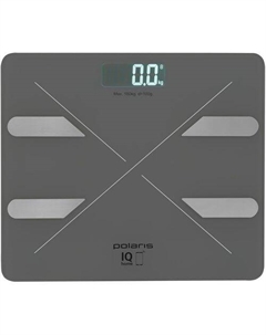 Напольные весы PWS 1898 IQ Home, до 180кг, цвет: графитовый Polaris