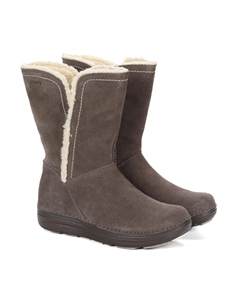 Женские сапоги, серые Clarks