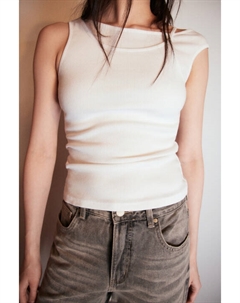 Майка с асимметричными бретелями Befree