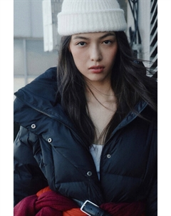 Шапка-бини шерстяная в рубчик Befree