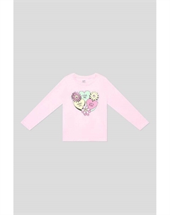 Лонгслив хлопковый с принтом Ovs