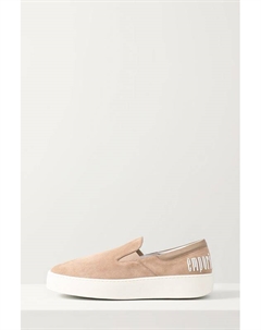 Туфли слипоны кожаные Emporio armani