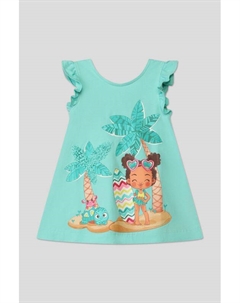 Сарафан хлопковый с принтом Mayoral