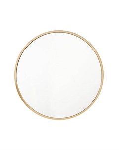 Круглое зеркало в металлической раме A+t home décor