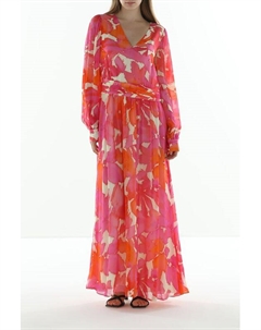 Платье макси с V-вырезом Comma,