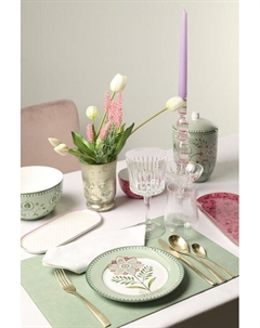 Блюдо овальное фарфоровое с принтом Jolie Pip studio