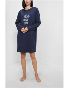 Платье домашнее хлопковое Новый Год Esprit