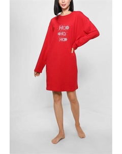 Платье домашнее хлопковое Новый Год Esprit