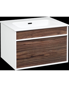 Тумба с раковиной Вестервик 60 орех каньон Stworki