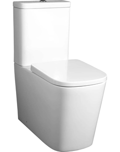 Унитаз-компакт напольный Albano BB120CPR безободковый, сиденье BB120SC с микролифтом Belbagno