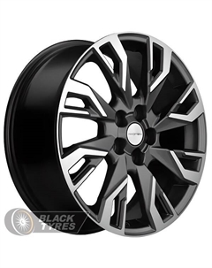 Литой диск KHW1809 7x18/5x108 D60.1 ET33, Серые Khomen wheels