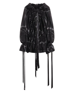 Атласное платье Ann demeulemeester
