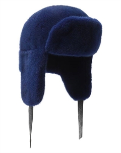 Норковая шапка-ушанка Френки Furland