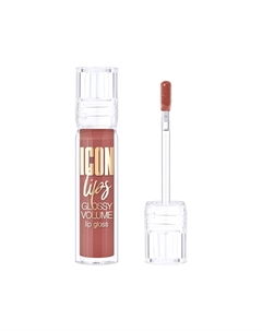 Блеск для губ ICON LIPS lips glossy volume тон 510 Rosewood Luxvisage