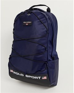 Темно синий рюкзак с логотипом polo sport Polo ralph lauren