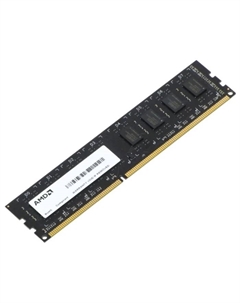 Модуль памяти DDR3 8GB R338G1339U2S-UO 1333MHz, PC3-10600, CL9, 1.5V, Non-ECC, black, Bulk Amd