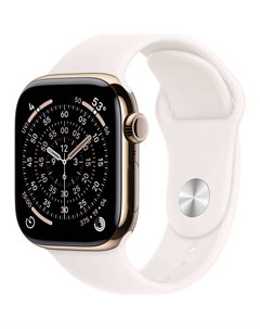 Смарт-часы Apple Watch Series 11 Titanium GPS + Cellular 42 мм Gold S/M, спортивный ремешок