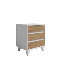 Тумба Wood Home Next (Массив (сосна) Белая эмаль (сосна) с брашированием/Антик (сосна) с брашированием) 50x40 Орматек