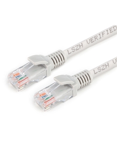 Патч-корд UTP кат.5e, 3 м, RJ45-RJ45, серый, CCA, LSZH, (PP31-3M) Cablexpert