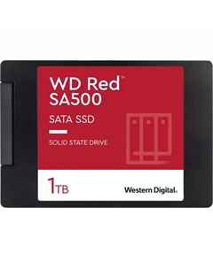 Внутренний SSD диск WD Red SA500 1.0TB, SATA3, 2.5" (WDS100T1R0A) Wd