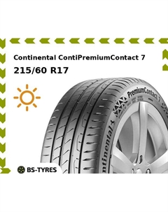 Летние шины Continental ContiPremiumContact 7 215/60 R17 96V