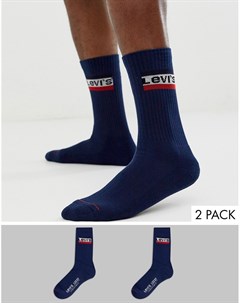 Набор из 2 пар темно синих носков Levi's®