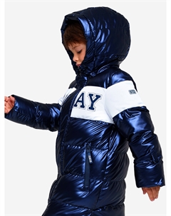 Пальто зимнее для мальчика, Синий Playtoday