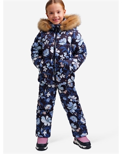 Комплект зимний для девочек: куртка, полукомбинезон, Мультицвет Playtoday