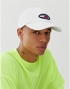 Белая кепка с логотипом Tommy jeans Summer Heritage Capsule