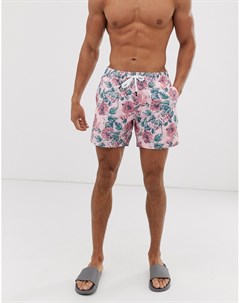 Розовые шорты для плавания с цветочным принтом Blakeshall Jack wills