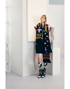 Шарф с принтом и бахромой Befree