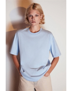 Футболка из плотного хлопкового трикотажа Befree