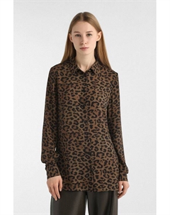 Рубашка с анималистичным принтом Guess