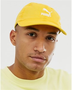 Желтая кепка с логотипом Archive BB Puma