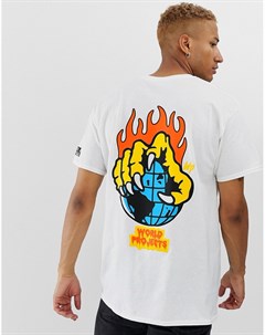 Свободная футболка с принтом world fire World projects